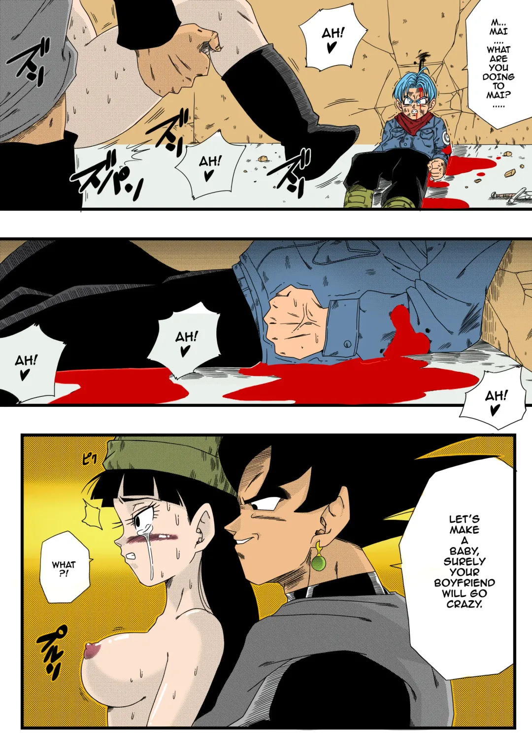 [Yamamoto] Black, Mirai no Hero o Taosu! Teisou na Kanojo ga Gisei ni! | BLACK DEFEATS THE HERO OF THE FUTURE! THE SACRIFICE OF THE FAITHFUL BRIDE! Fhentai - Page 5