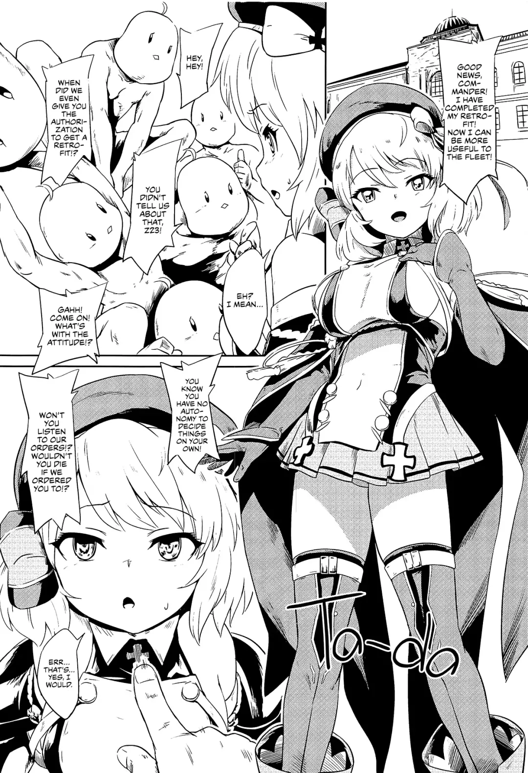 [Shungiku Tenudon] Kiitenai yo! Niimi-chan Kai | You Didn't Tell Us You Were Getting a Retrofit, Z23! Fhentai - Page 2