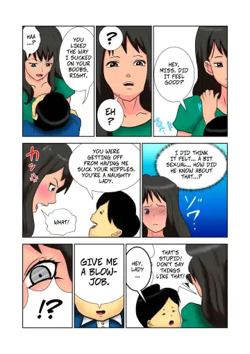 Shachou no Musuko o Azukattara Bonyuu o Suwareta Bakari ka.. | I was breastfeeding when the Boss's son... Fhentai - Page 11