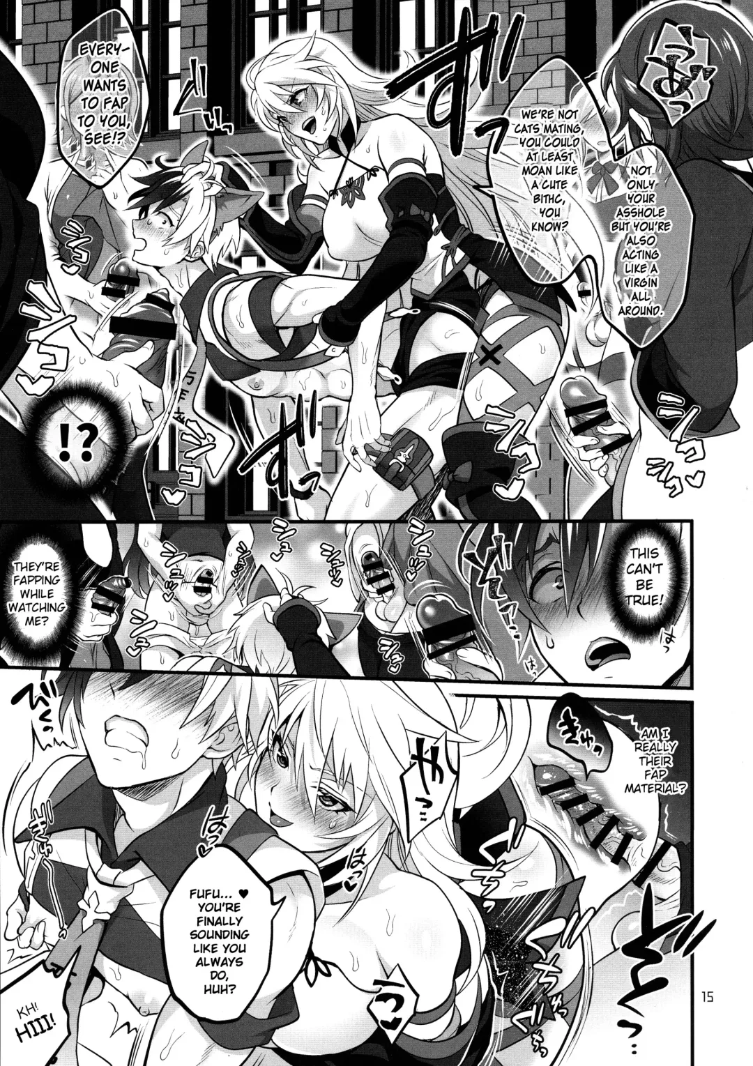 [Tokimachi Eisei] Totsu Nyuu Futanari Darake no Bunshi Sekai Fhentai - Page 15