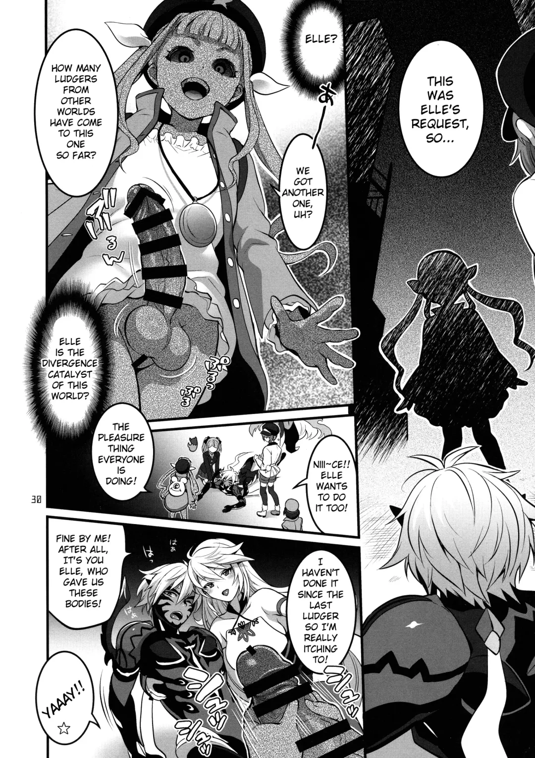 [Tokimachi Eisei] Totsu Nyuu Futanari Darake no Bunshi Sekai Fhentai - Page 30