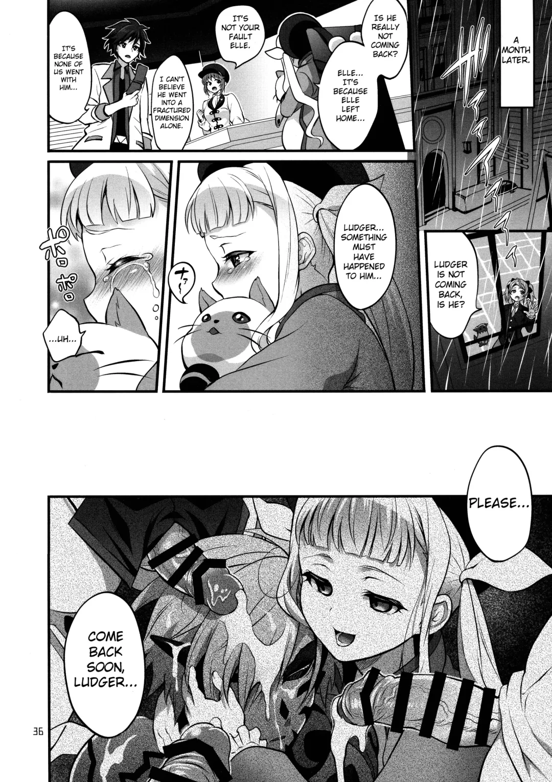 [Tokimachi Eisei] Totsu Nyuu Futanari Darake no Bunshi Sekai Fhentai - Page 35