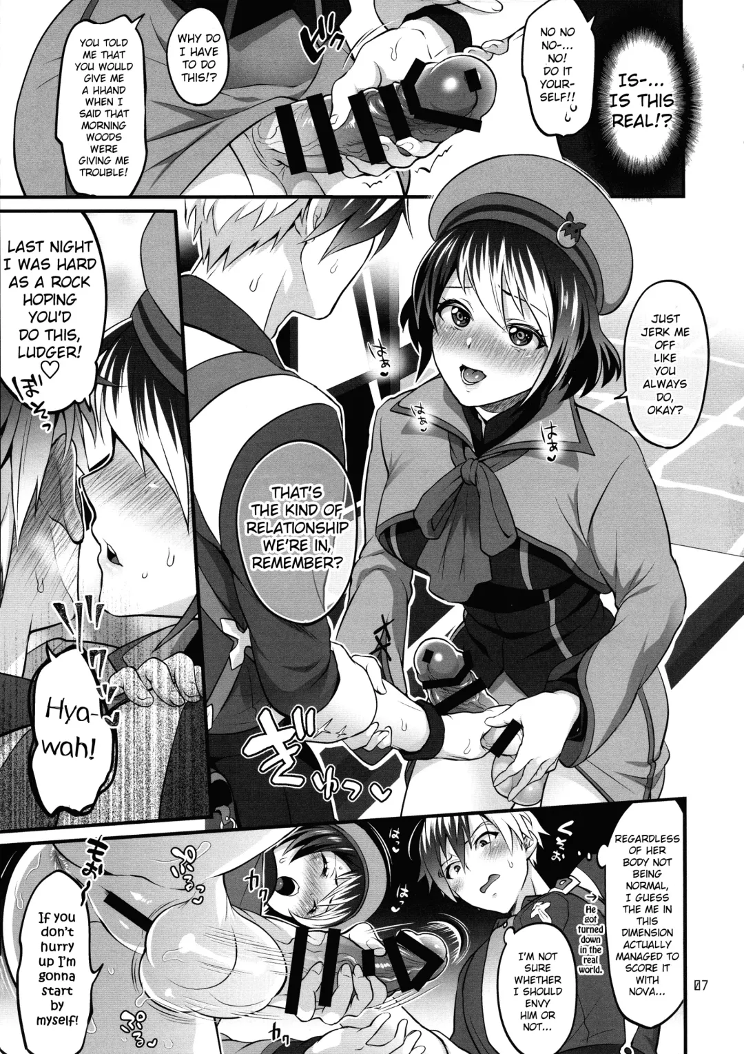 [Tokimachi Eisei] Totsu Nyuu Futanari Darake no Bunshi Sekai Fhentai - Page 7