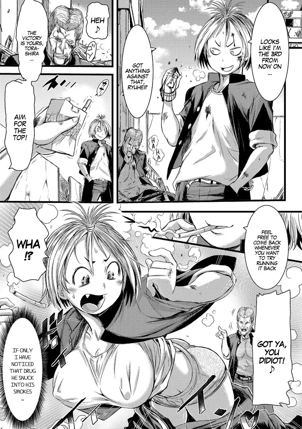 [Ishino Kanon] Kenka no Tora Gakuran Banchou Nyotaika Lynch | Brawling Tiger Gender Bender Gangrape of the Head Delinquent Fhentai - Page 5