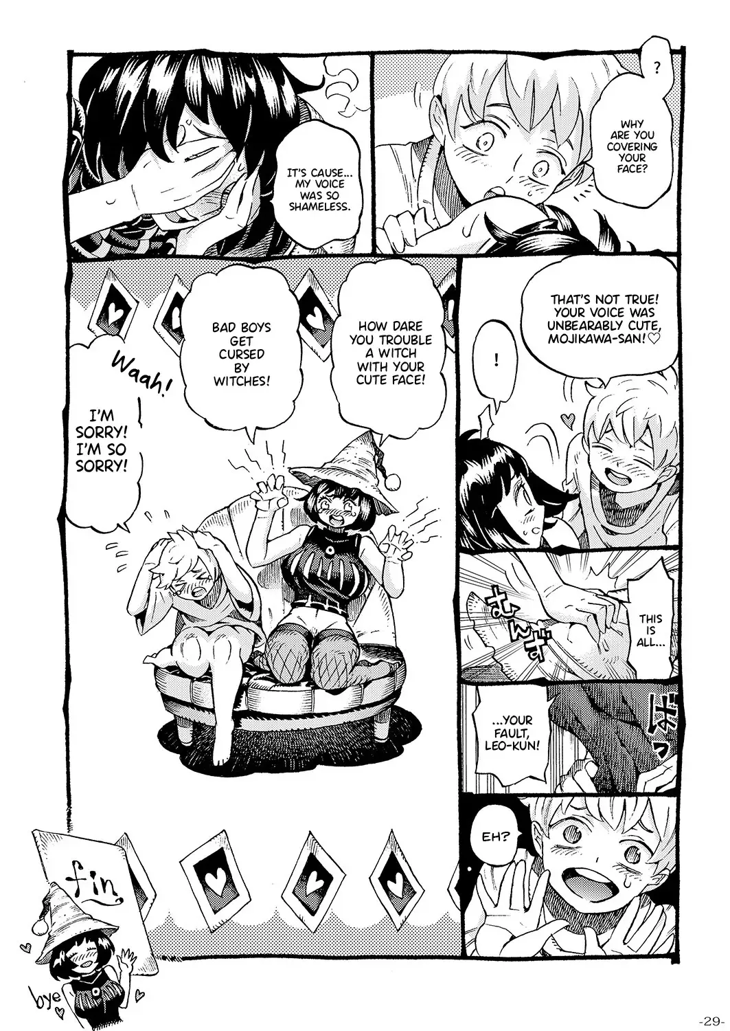 [Nishi Yoshiyuki] Majo wa Kekkyoku Sono Kyaku to... | The Witch Ended Up... Fhentai - Page 28