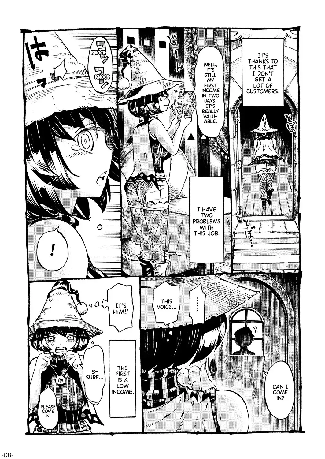 [Nishi Yoshiyuki] Majo wa Kekkyoku Sono Kyaku to... | The Witch Ended Up... Fhentai - Page 7