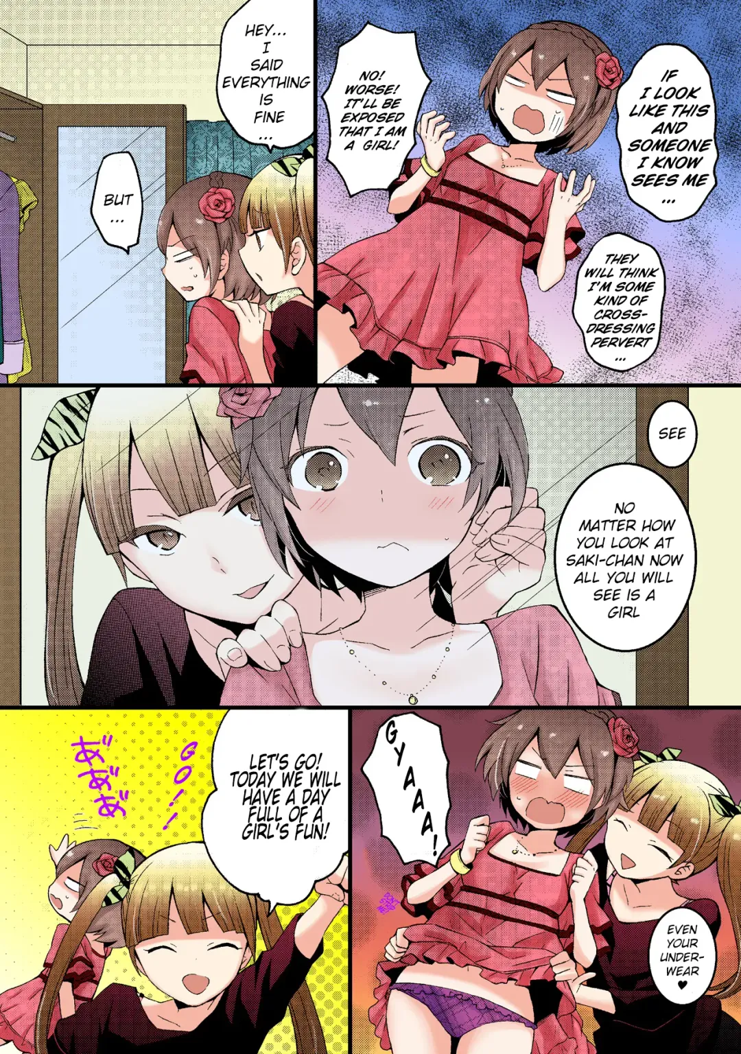 [Nagata Maria] Totsuon! ~Totsuzen Onnanonko Ni Natta No De, Ore No Oppai Monde Mimasen Ka? | Totsuon! Since I've Abruptly Turned Into a Girl, Won't You Fondle My Boobs? Fhentai - Page 16