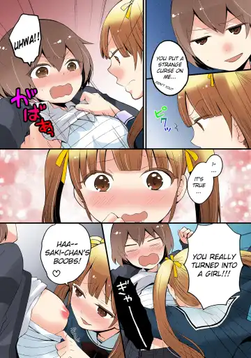 [Nagata Maria] Totsuon! ~Totsuzen Onnanonko Ni Natta No De, Ore No Oppai Monde Mimasen Ka? | Totsuon! Since I've Abruptly Turned Into a Girl, Won't You Fondle My Boobs? Fhentai - Page 11