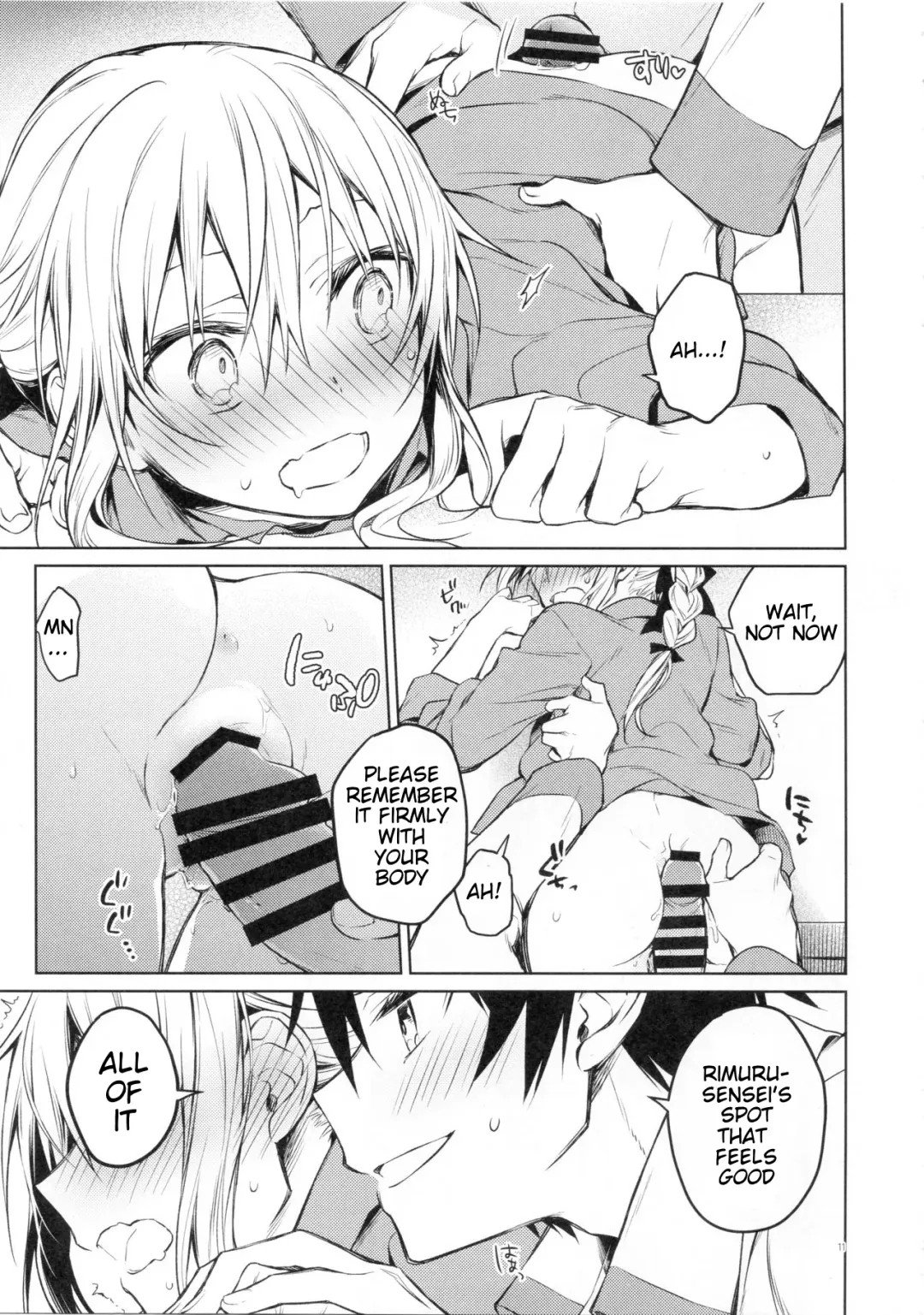 [Mikoto Kei] Rimuru Sensei ni Seikyouiku! | Sex Education for Rimuru Sensei! Fhentai - Page 10