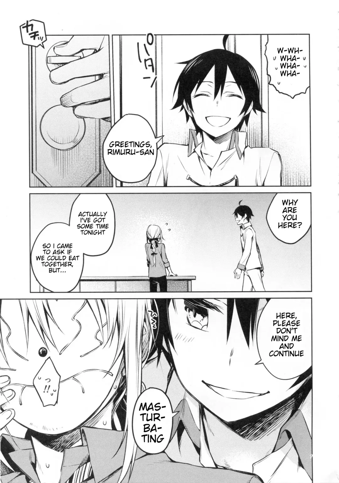 [Mikoto Kei] Rimuru Sensei ni Seikyouiku! | Sex Education for Rimuru Sensei! Fhentai - Page 6