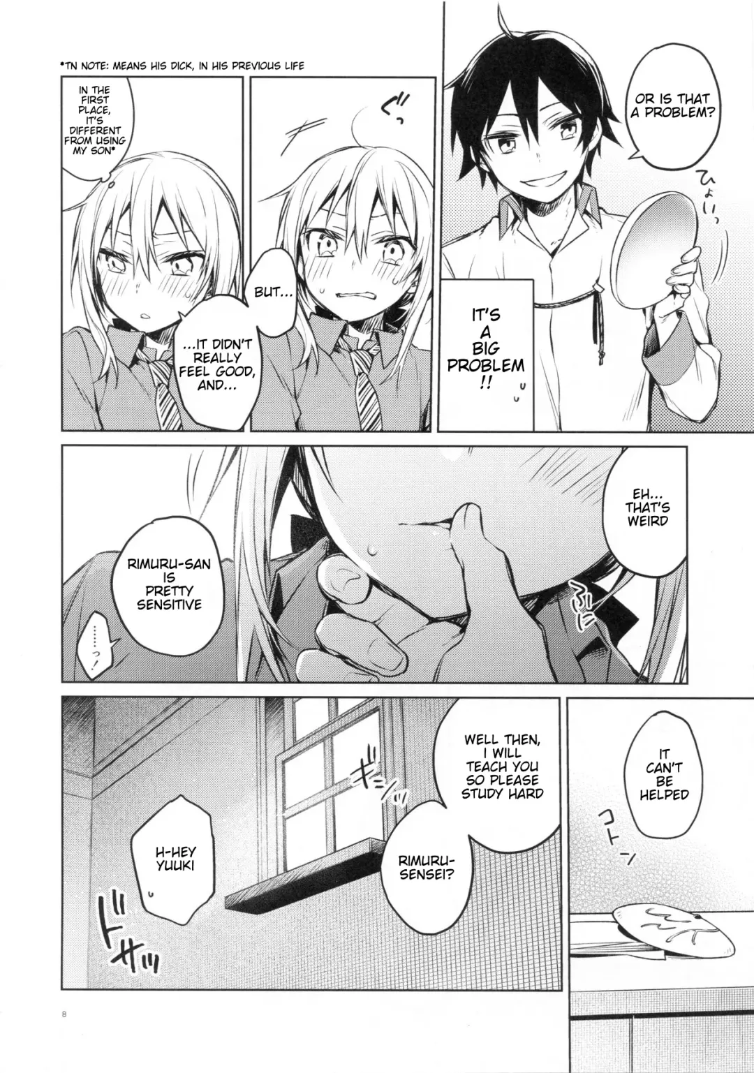 [Mikoto Kei] Rimuru Sensei ni Seikyouiku! | Sex Education for Rimuru Sensei! Fhentai - Page 7