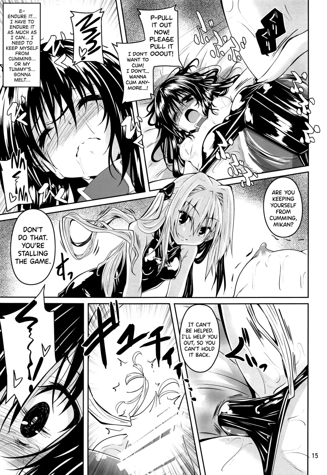 [Fumihiro] Kousoku Sareta Mikan ga Choukyou Game Clear o Ganbaru Hanashi | How a bonded Mikan does her best to clear a sexual training game Fhentai - Page 14