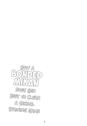 [Fumihiro] Kousoku Sareta Mikan ga Choukyou Game Clear o Ganbaru Hanashi | How a bonded Mikan does her best to clear a sexual training game Fhentai - Page 2
