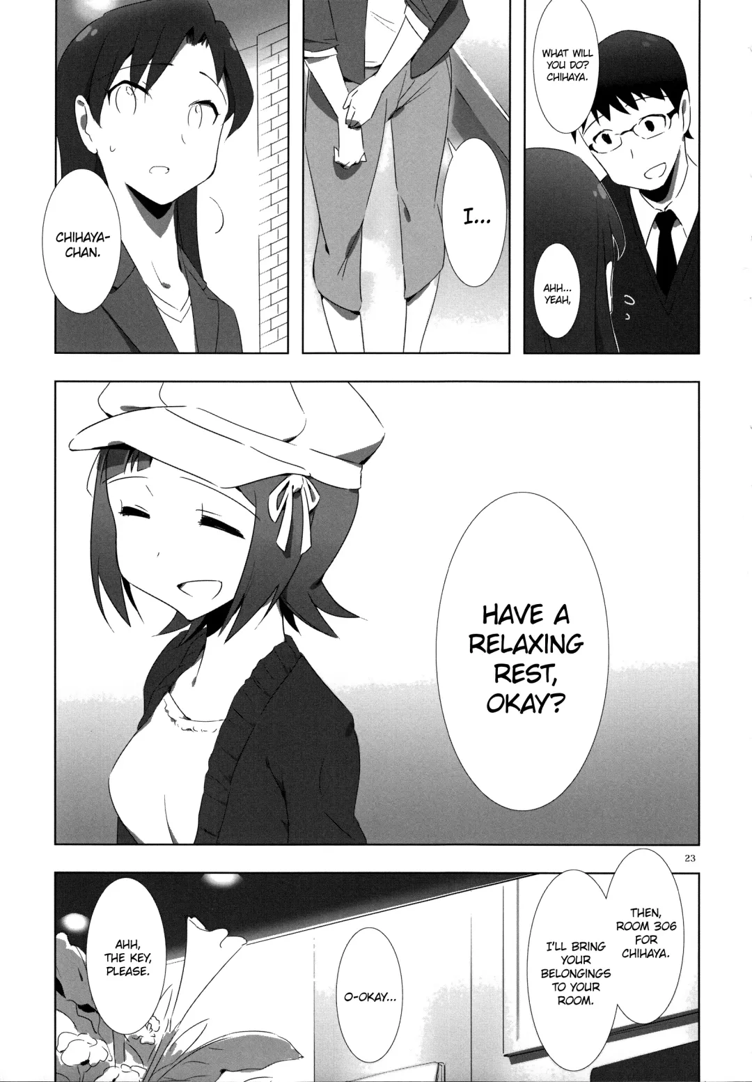 [Zasha] YuliYuli M@ster 2 Futari no City Hotel | YuliYuli M@ster 2 The Two's City Hotel Fhentai - Page 22