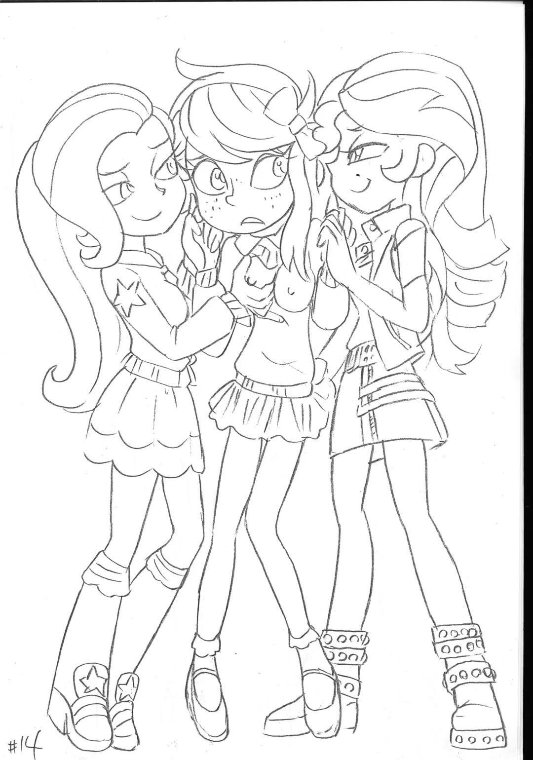 [Shinda Mane] Psychosomatic Counterfeit Ex: Wallflower Blush Fhentai - Page 13