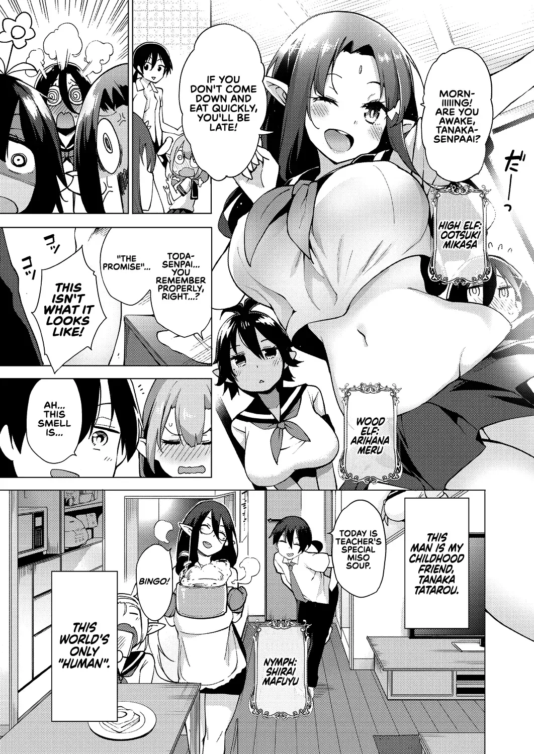 [Kenji] Yousei Harem Daibakuhatsu | Fairy Harem Explosion Ch. 1 Fhentai - Page 4