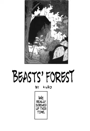 Read [Kuro] Injuu no Mori | Beasts' Forest - Fhentai
