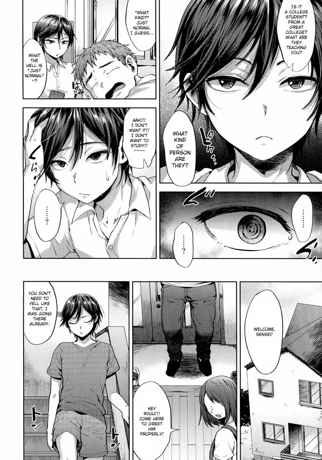 [Tsukuru] Kyou wa Katei Kyoushi ga Kite Kyousei Mesu Ochi Saimin Jugyou o suru Hi Fhentai - Page 4