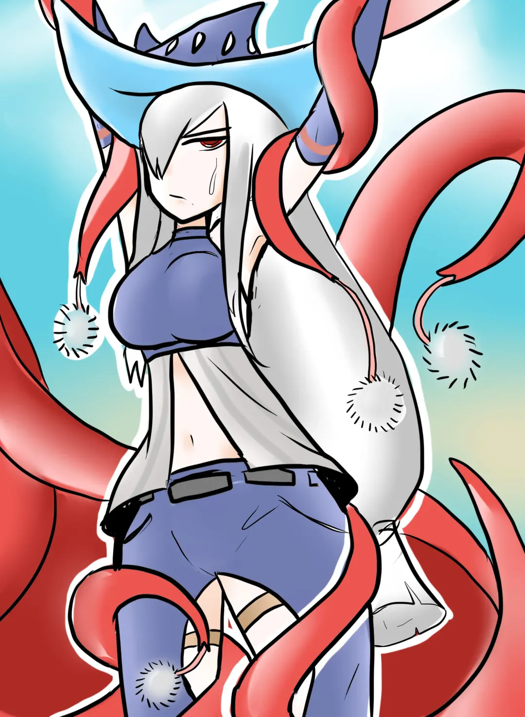 斯卡蒂触手搔痒调教 Fhentai - Page 1