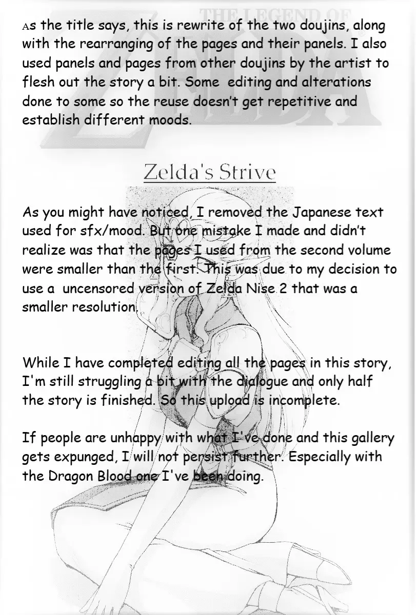 [Taira Hajime] Legend of Zelda; Zelda's Strive Fhentai - Page 2
