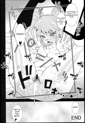 [Sanazura Hiroyuki] Chou Koukoukyuu Chinpo Izonshou Enkou Bitch Enoshima Junko | Super High School Level Penis Addiction Enoshima Junko Fhentai - Page 15