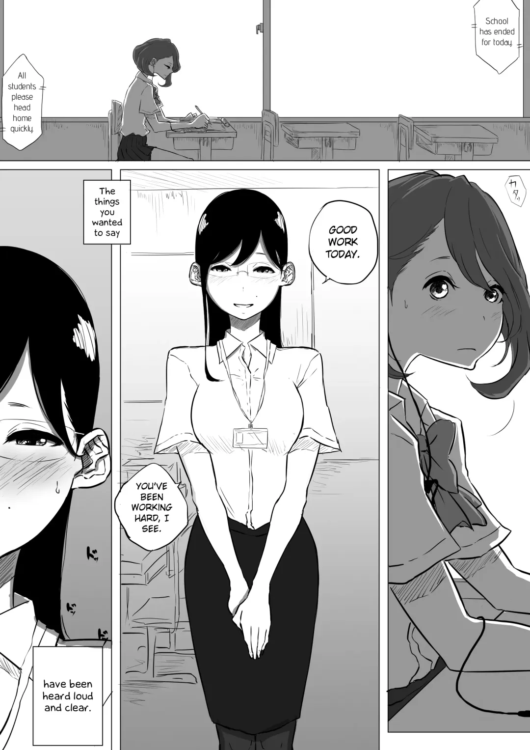 [Pandacorya] Sousaku Yuri: Les Fuuzoku Ittara Tannin ga Dete Kita Ken | I Went to a Lesbian Brothel and My Teacher Was There Fhentai - Page 31