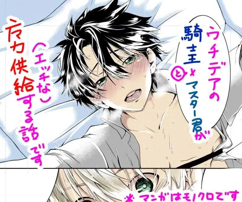 Uchidea no Kishi-ou to Master Kimi ga Ecchi na Maryoku Kyoukyuu Suru Fhentai - Page 1