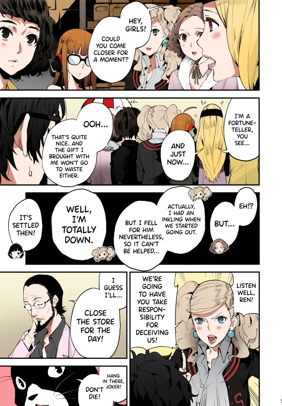 [Azukiko] Hattoubun no Persona Fhentai - Page 6