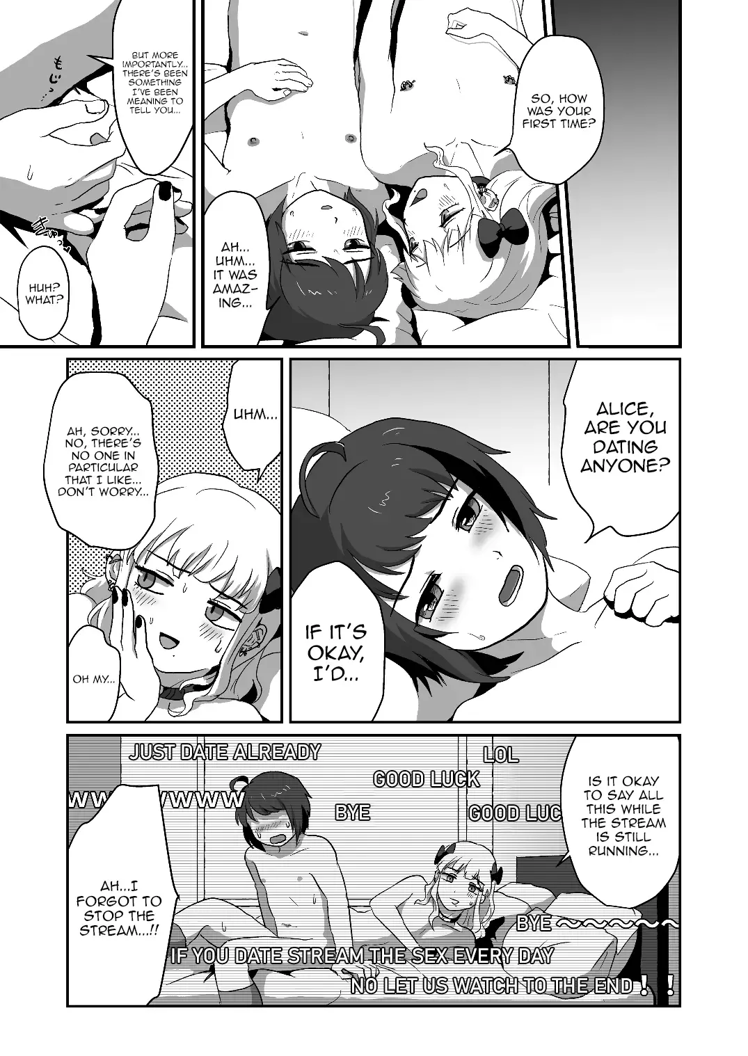 Hentai na Bokura no OffPako Haishin Mite Fhentai - Page 43