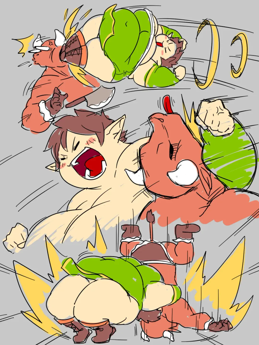 [Squarewave29] Carnivorous Elfs Fhentai - Page 1