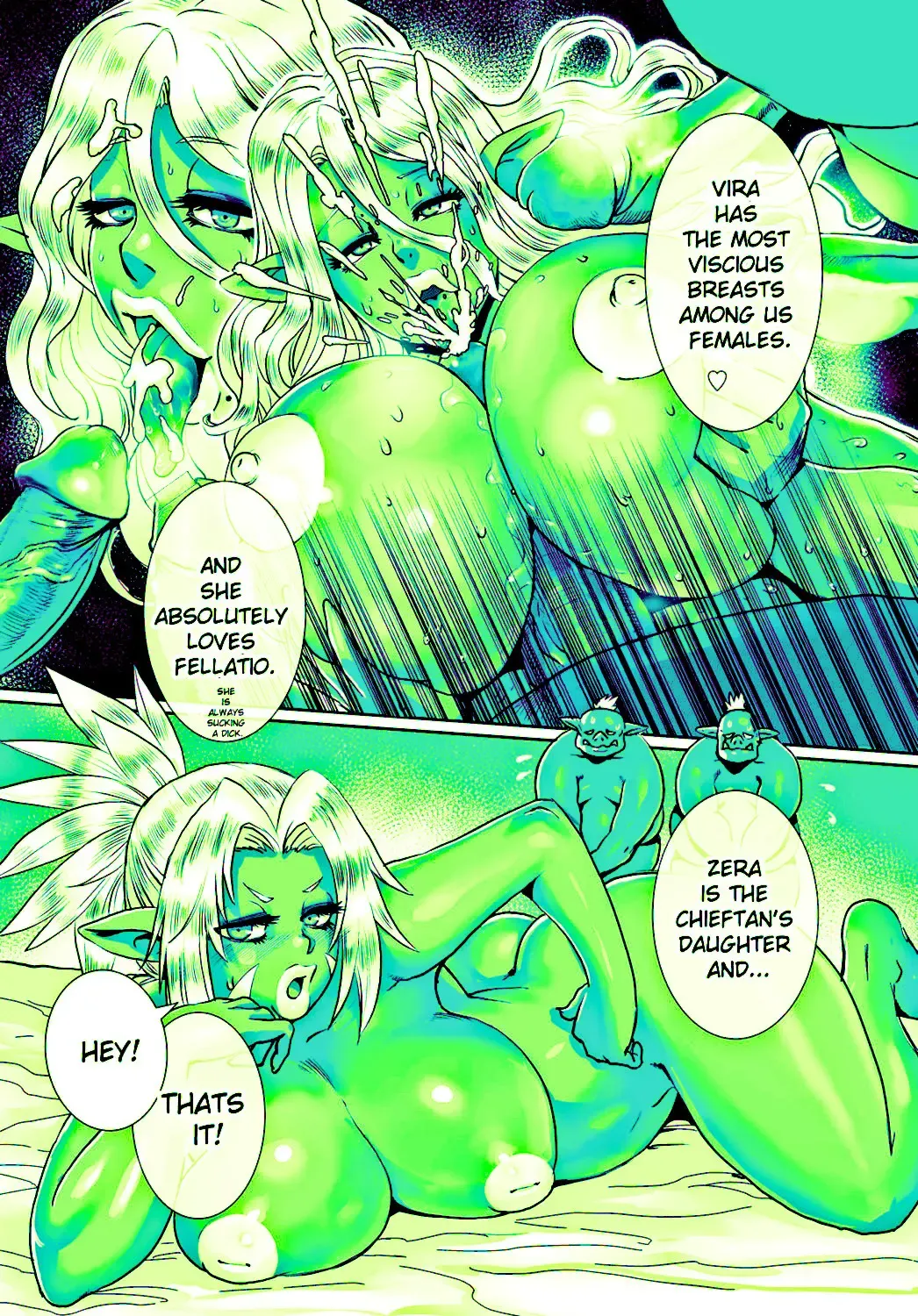 [Odd] Orc Musume wa Ikemen ga Osuki | Orc girls love handsome guys Fhentai - Page 15