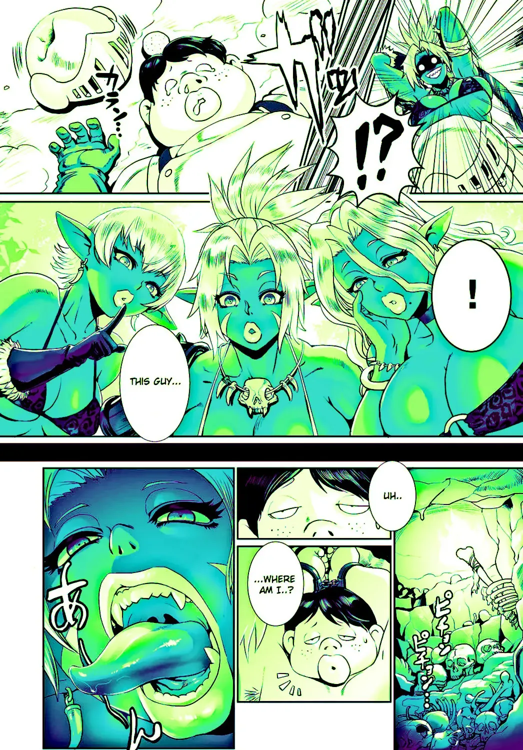 [Odd] Orc Musume wa Ikemen ga Osuki | Orc girls love handsome guys Fhentai - Page 2