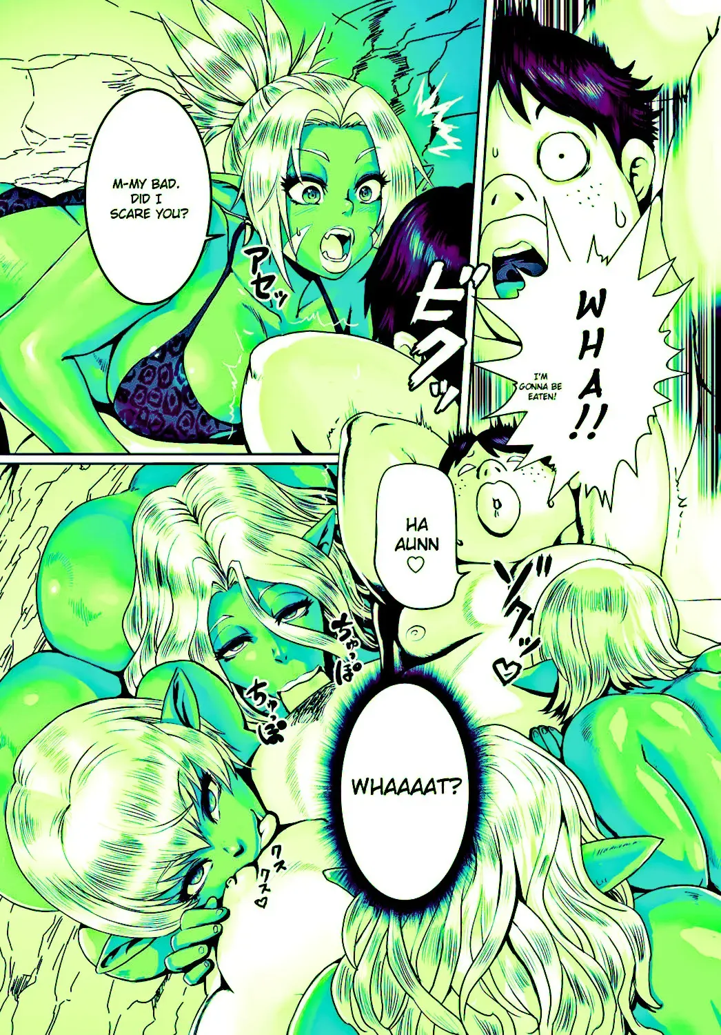 [Odd] Orc Musume wa Ikemen ga Osuki | Orc girls love handsome guys Fhentai - Page 3