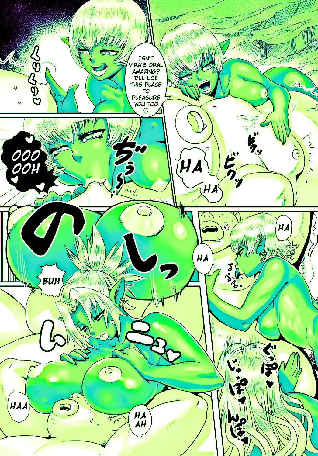 [Odd] Orc Musume wa Ikemen ga Osuki | Orc girls love handsome guys Fhentai - Page 9