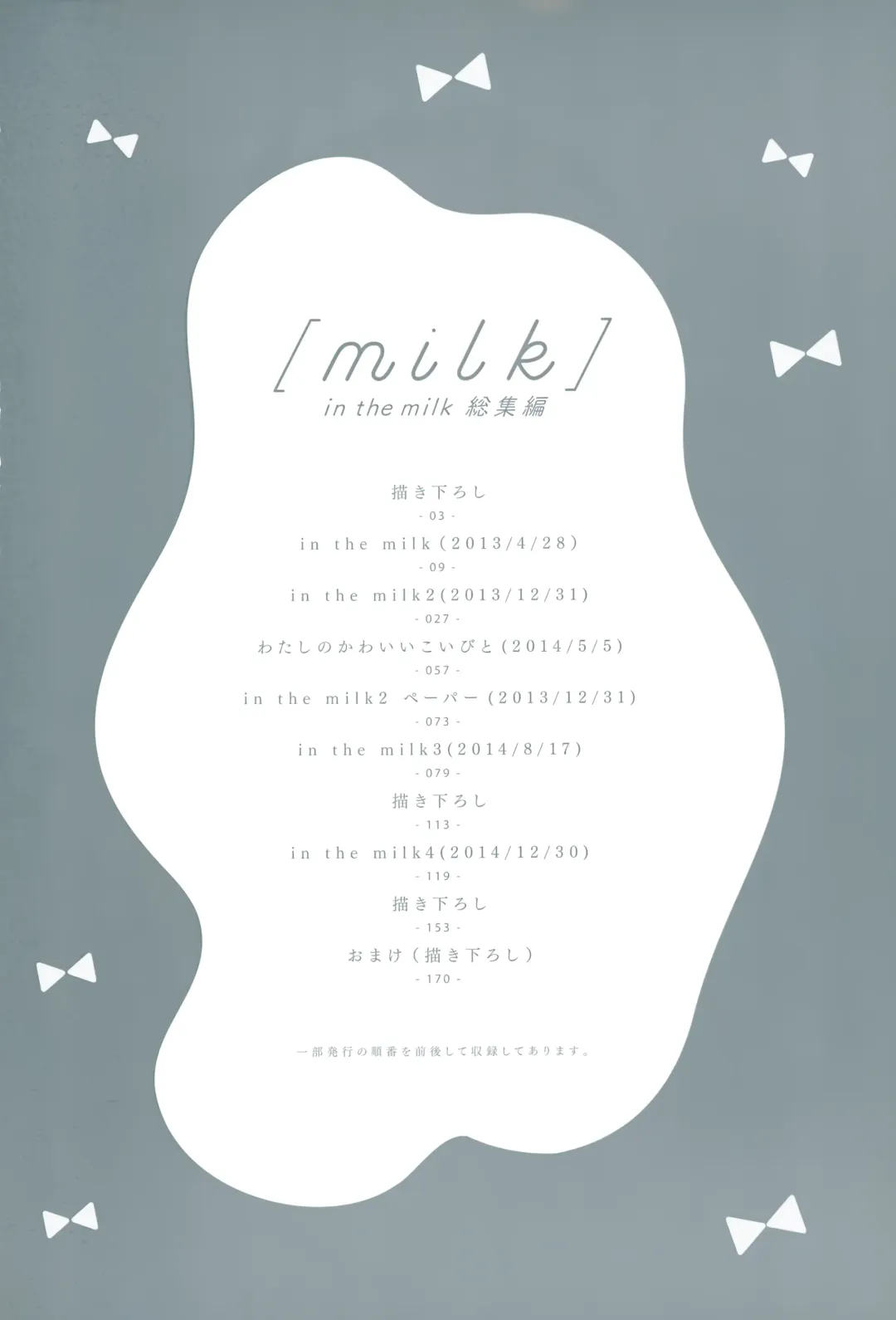 [Sekiya Asami] milk -in the milk Soushuuhen- Fhentai - Page 4