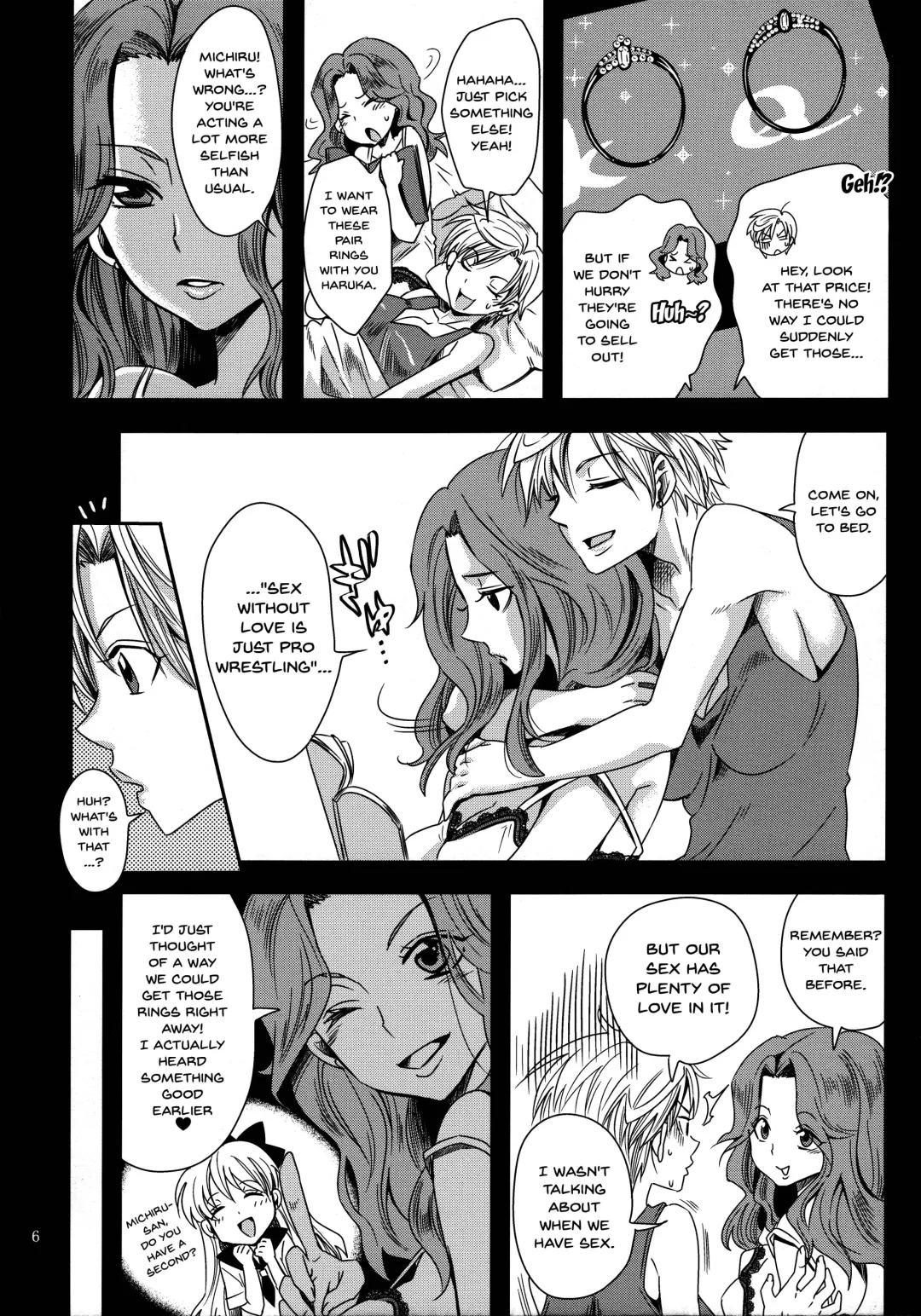[Yu-ri] Idol Senshi ni Oshioki! ~Uranus no Junan Hen~ | Punishment For An Idol Soldier! ~Uranus Passion Edition~ Fhentai - Page 5