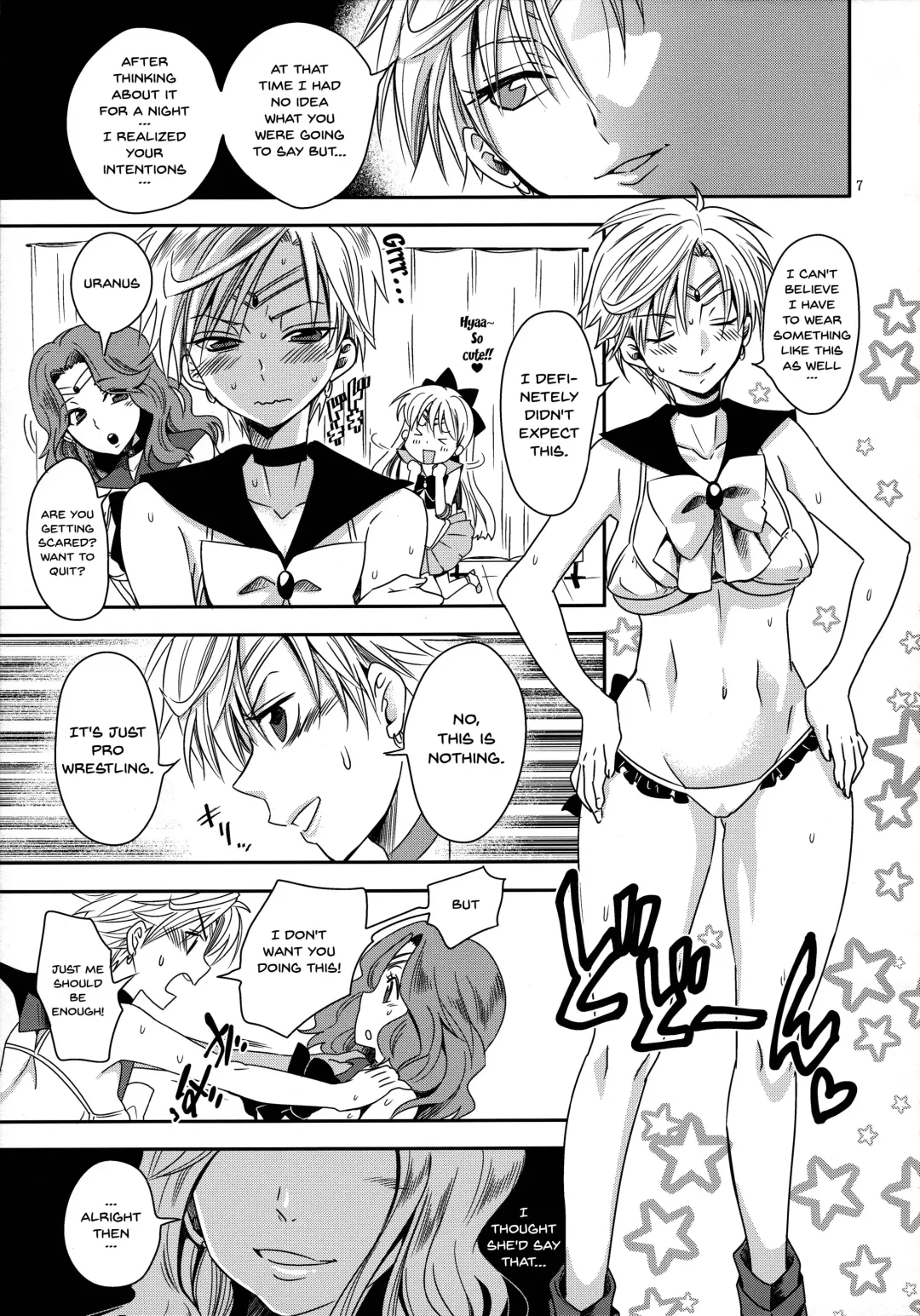 [Yu-ri] Idol Senshi ni Oshioki! ~Uranus no Junan Hen~ | Punishment For An Idol Soldier! ~Uranus Passion Edition~ Fhentai - Page 6
