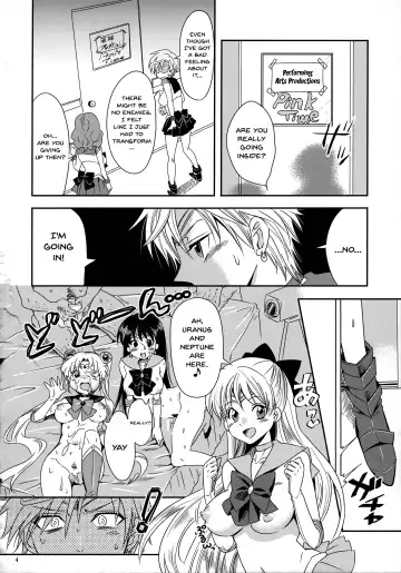 [Yu-ri] Idol Senshi ni Oshioki! ~Uranus no Junan Hen~ | Punishment For An Idol Soldier! ~Uranus Passion Edition~ Fhentai - Page 3