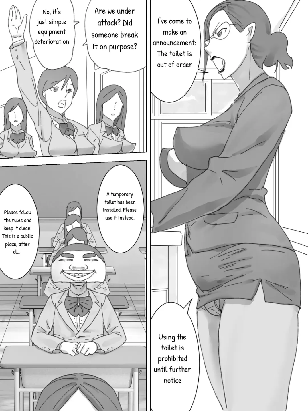 Odoriba Toile | Landing Toilet Fhentai - Page 5
