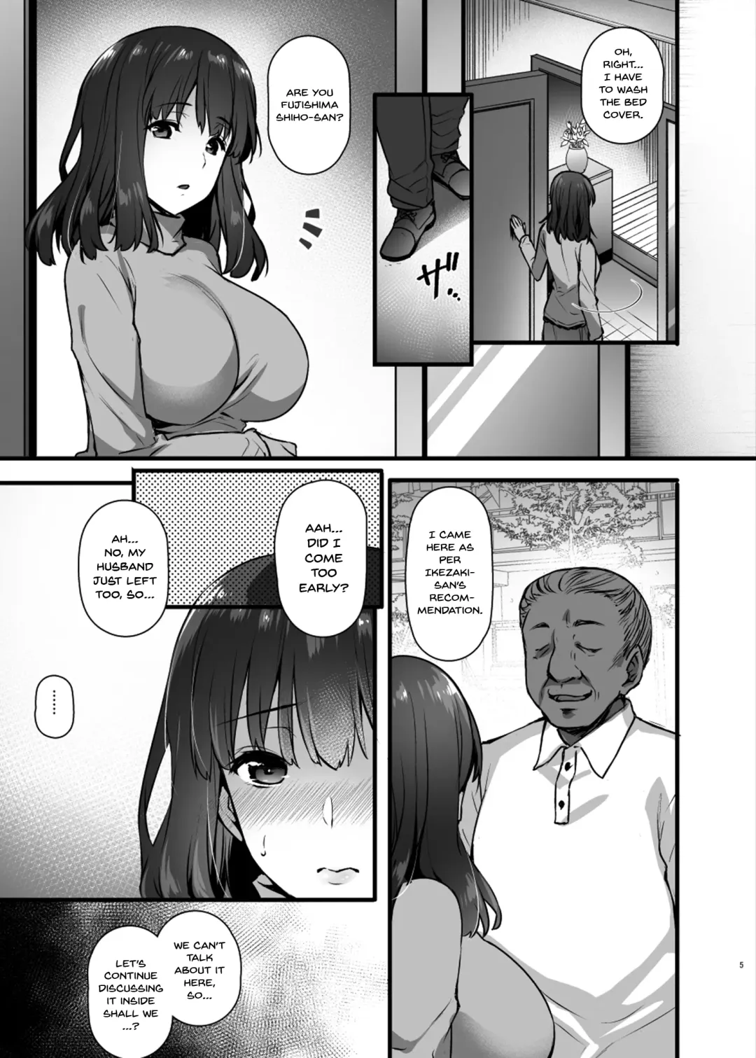 [Abe Inori] Rental Tanetsuke Oji-san 2 ~Hitozuma to Tanetsuke Oji-san no Ikkagetsu Yarimakuri Seikatsu~ Fhentai - Page 4