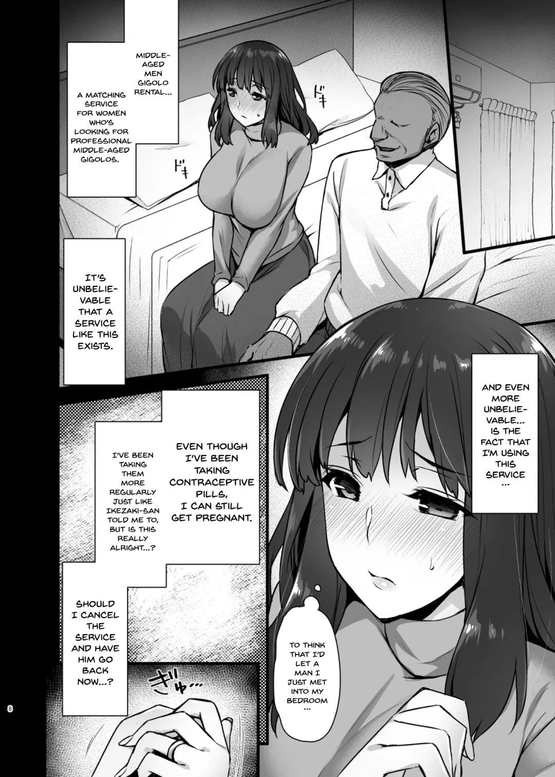 [Abe Inori] Rental Tanetsuke Oji-san 2 ~Hitozuma to Tanetsuke Oji-san no Ikkagetsu Yarimakuri Seikatsu~ Fhentai - Page 7