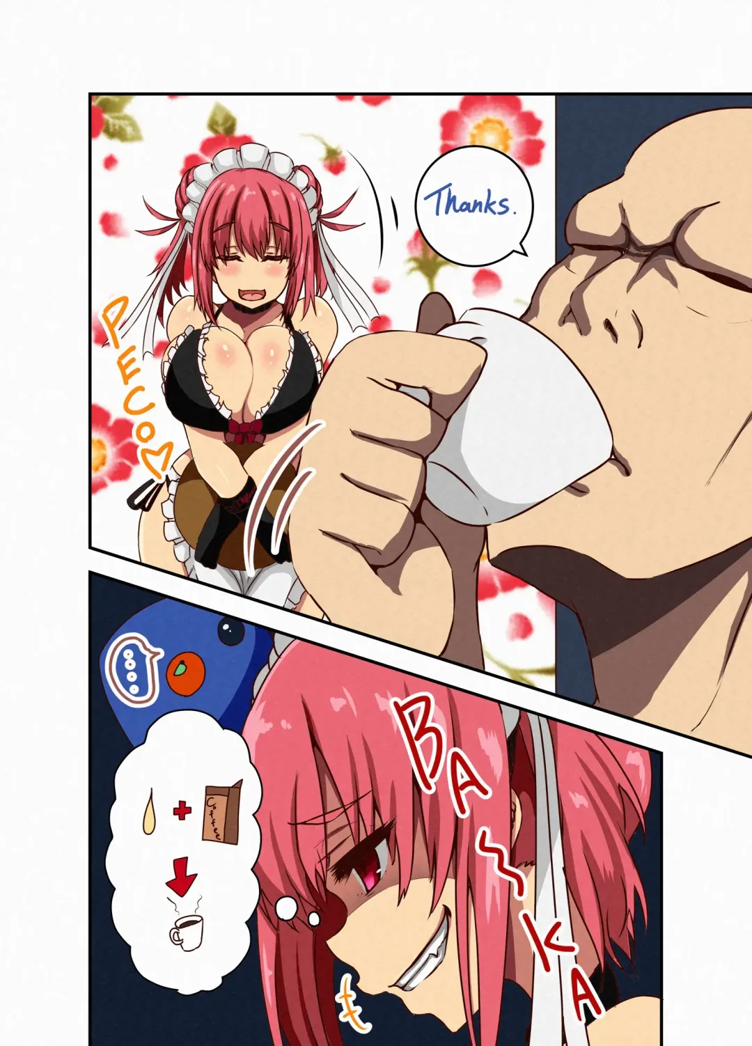 [Coburaco] オリジナルブレンドコーヒーを客に飲ませてみた Fhentai - Page 2