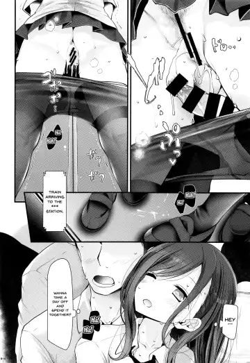 [Oouso] Tsuukin Douchuu de Anoko ga Midara na Koui o Shite Kuru Hon | Doing Dirty Things With This Girl On The Commute To Work Fhentai - Page 17
