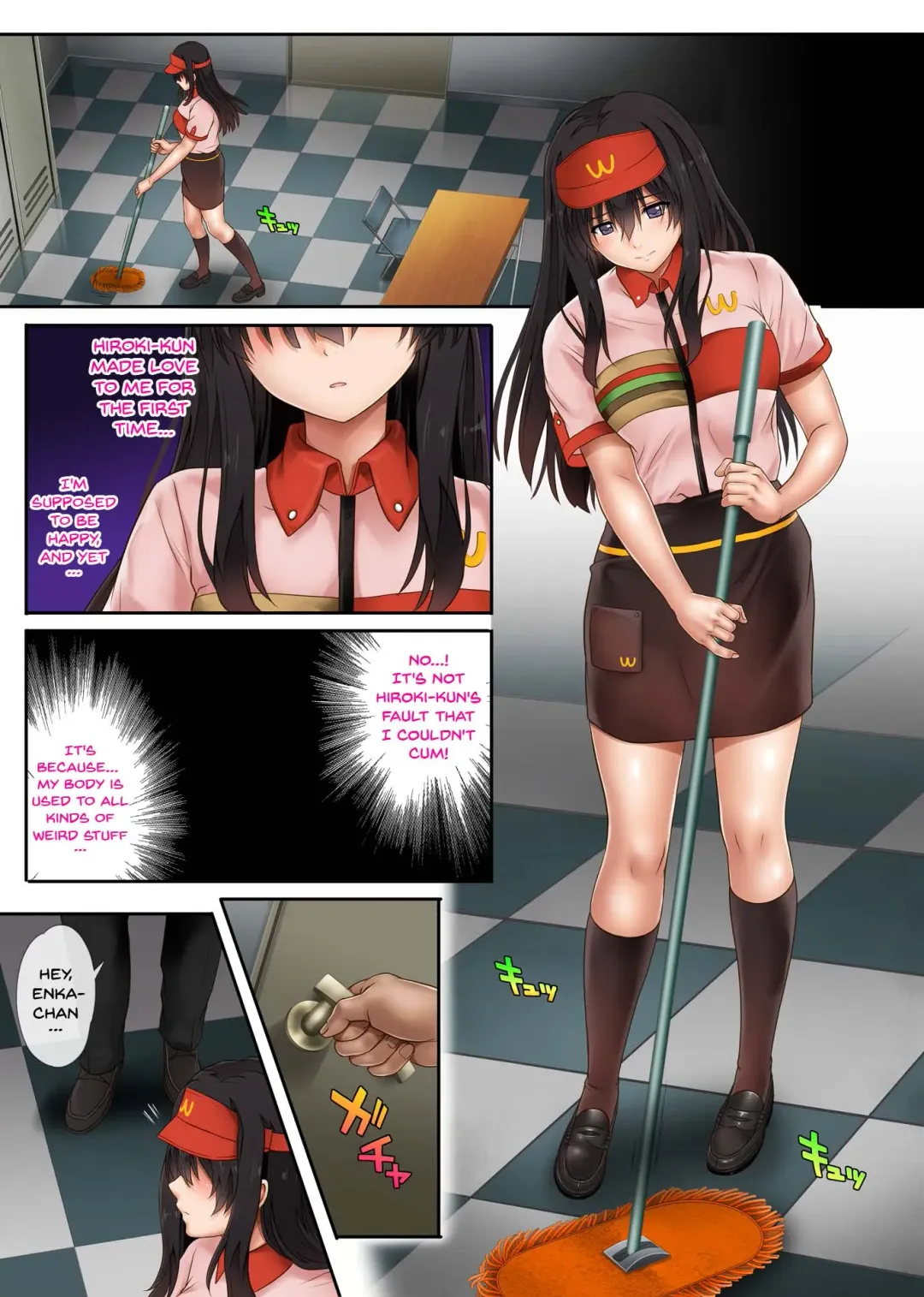 [Izumi - Reizei] Kare to Watashi to Tenchou no Shinya Kinmu 2 Fhentai - Page 57