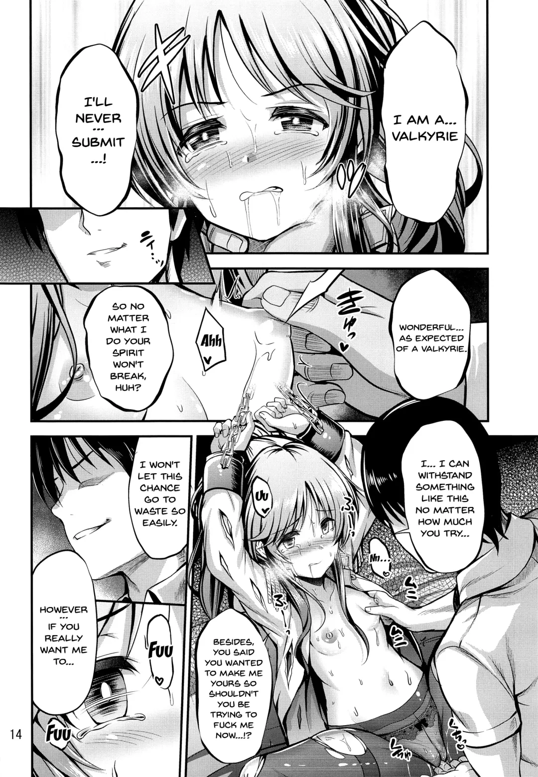 [Ment] Valkyrie Aiko Dai Pinch!! Fhentai - Page 13