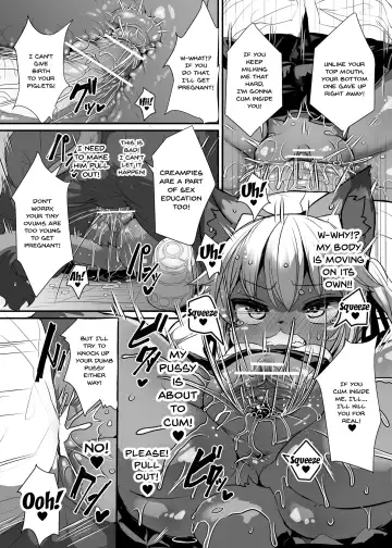 [Ro] Kemo-Loli JC ga Chinpo Nanka ni Makeru Wake ga Nai! Fhentai - Page 10