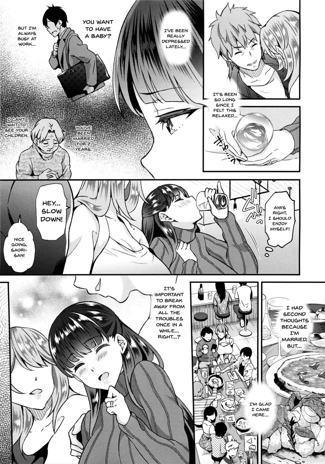 [Ohara Makoto] Dahlia ~Free Sex Dekiru Kikonsha Goukon to Nagasareyasui Hitozuma no Hanashi~ Fhentai - Page 4