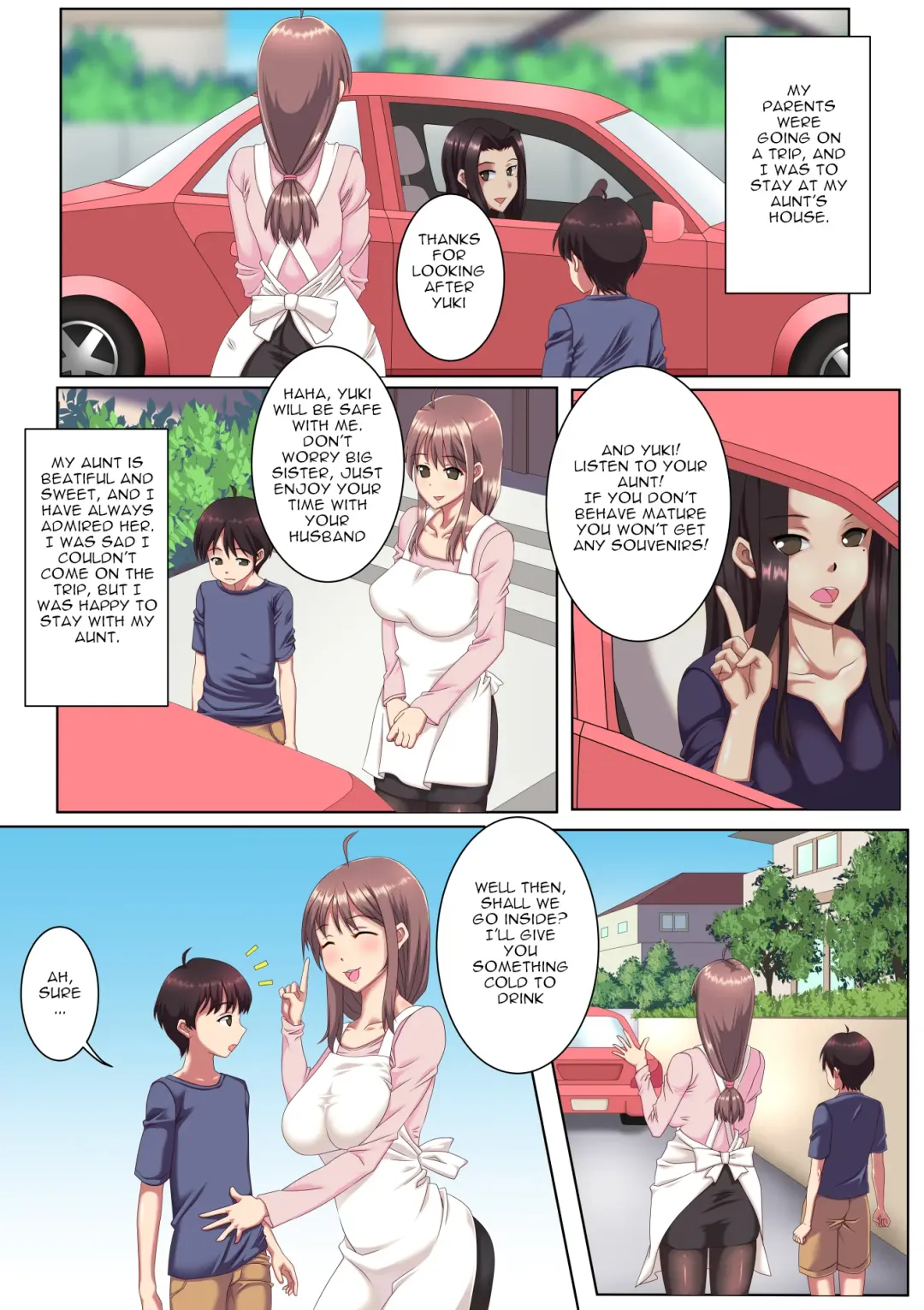 Oba-san-chi ni Azukerareta Boku. Fhentai - Page 1