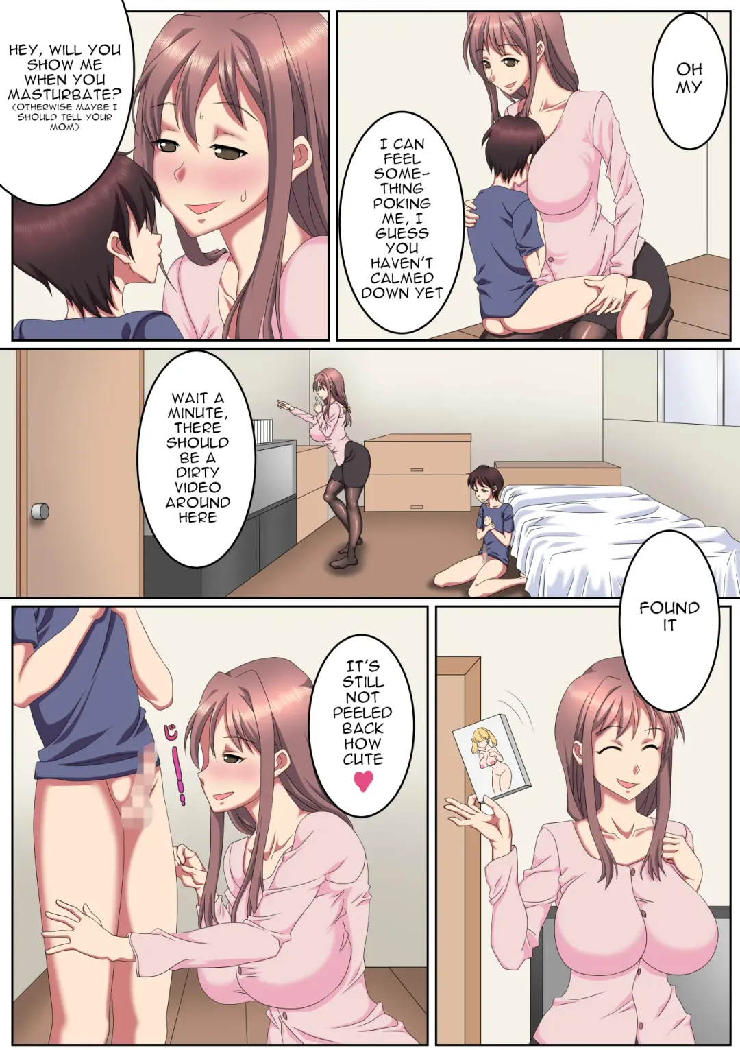 Oba-san-chi ni Azukerareta Boku. Fhentai - Page 7