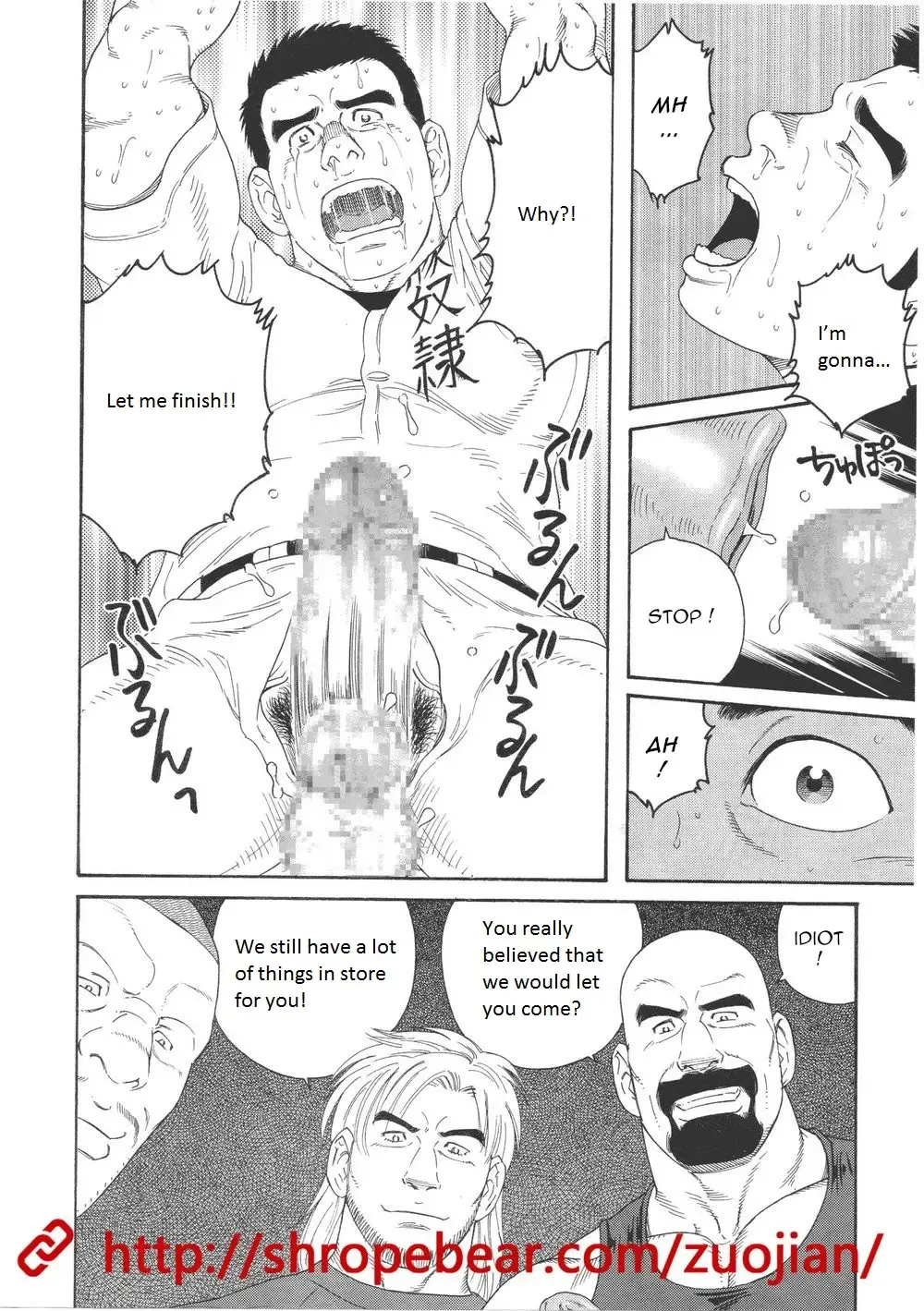 [Tagame Gengoroh] Dorei Choukyou Gasshuku | Slave Training Summer Camp Fhentai - Page 104